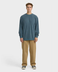 Torched Crewneck Sweatshirt - Real Teal