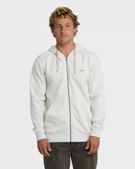 All Day Zip Front Hoodie - Light Gray Heather