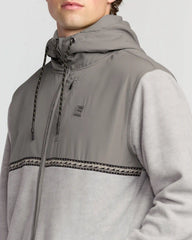 Boundary Lite Zip Sweatshirt - Gray Heather