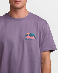 Sun Down A/Div Tee - Lavender