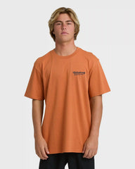 Post Cards Adiv Premium Short Sleeve T-Shirt - Dusty Orange