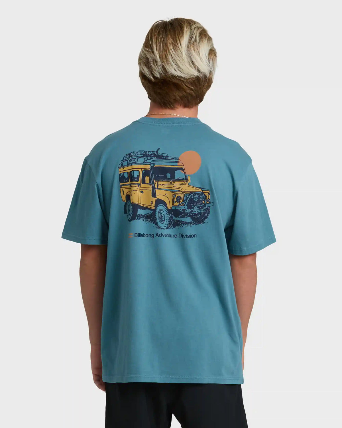 Make Tracks Adiv Premium Short Sleeve T-Shirt - Vintage Blue