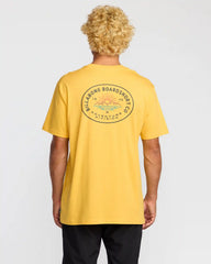 Sierras A/Div Short Sleeve T-Shirt - Dust Yellow