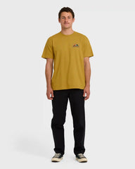 A/Div Range Premium Short Sleeve T-Shirt - Mustard