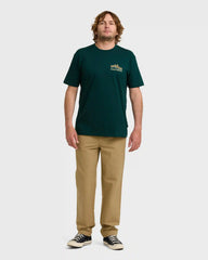 A/Div Range Premium Short Sleeve T-Shirt - Spruce Green