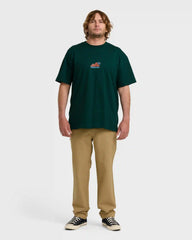A/Div Reach The Peak OG Short Sleeve T-Shirt - Spruce Green