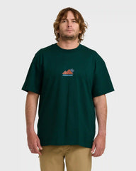 A/Div Reach The Peak OG Short Sleeve T-Shirt - Spruce Green