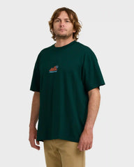A/Div Reach The Peak OG Short Sleeve T-Shirt - Spruce Green