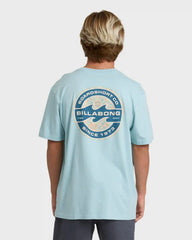 Hollow Premium Short Sleeve T-Shirt - Dusty Blue