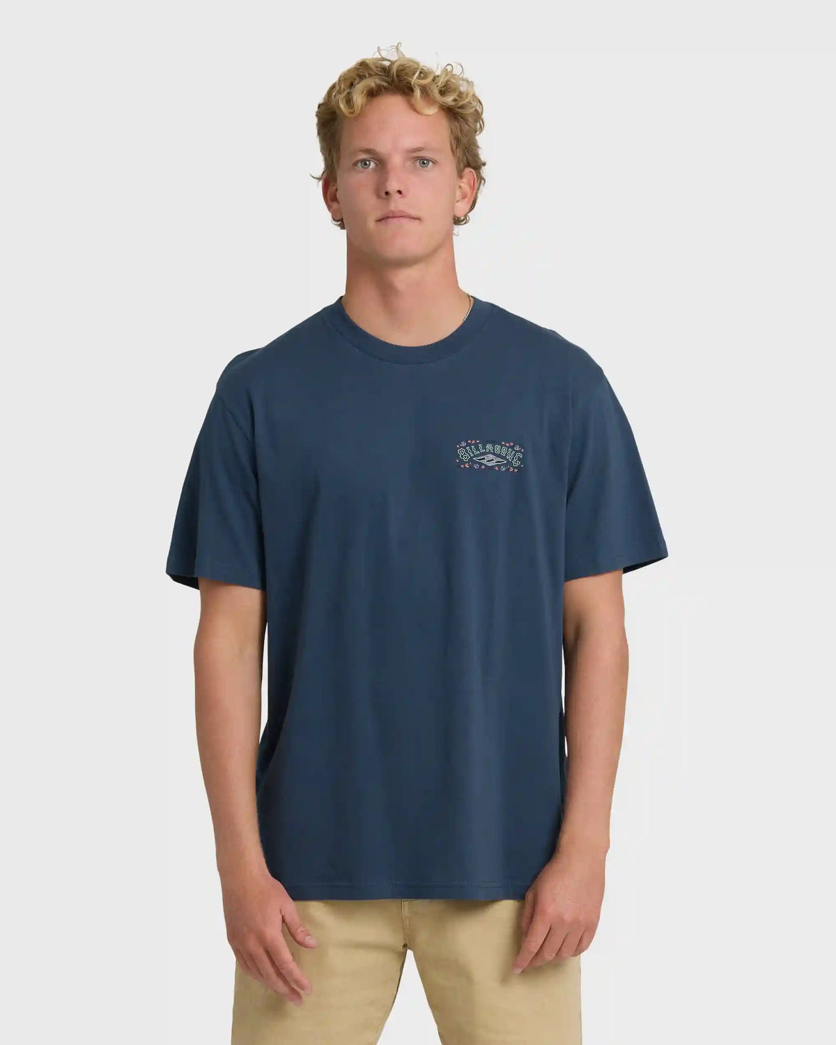 Heritage Arch Premium Short Sleeve T-Shirt - Dark Denim