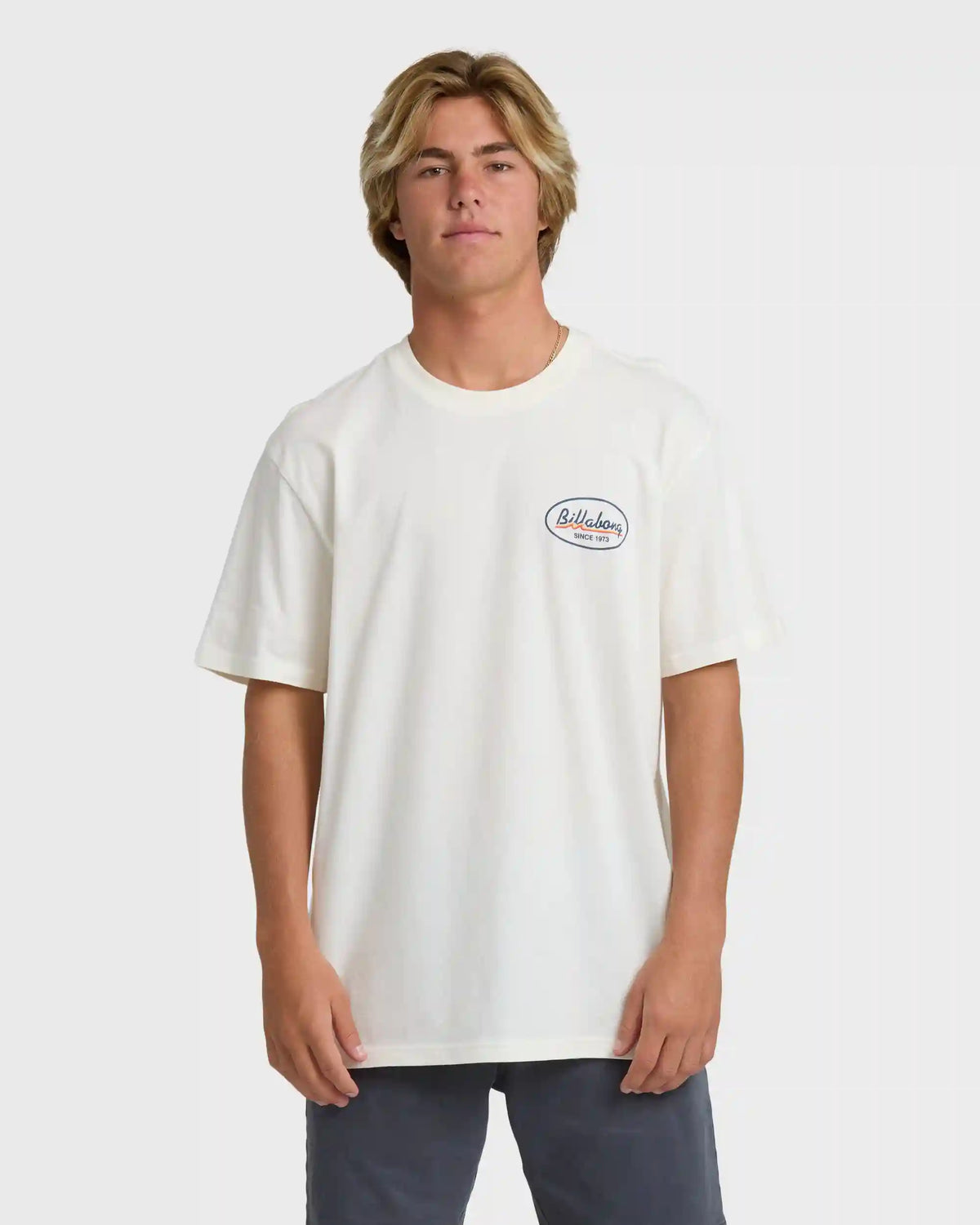 Runner Premium Short Sleeve T-Shirt - Off White
