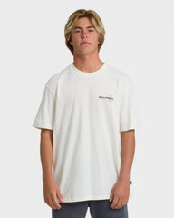 Single Fin Premium Short Sleeve T-Shirt - Off White