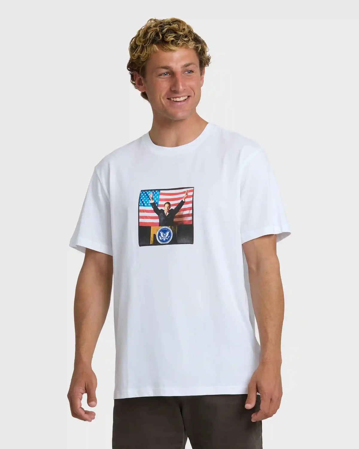 A.I. 4 Pres Premium Short Sleeve T-Shirt - White