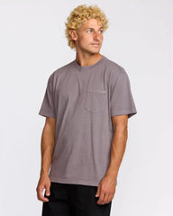 Essential Premium Wave Wash T-Shirt - Grey Violet