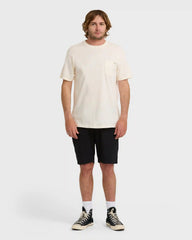 Essential Premium Wave Wash T-Shirt - Off White