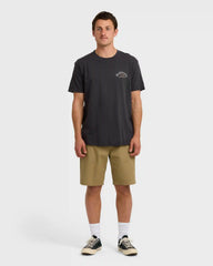 South Runner Premium Ww Short Sleeve T-Shirt - Washed Black