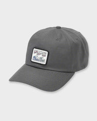 Crayon Wave Strapback Hat - Raven