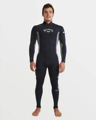 3/2mm Absolute Natural Back Zip Fullsuit - Alloy