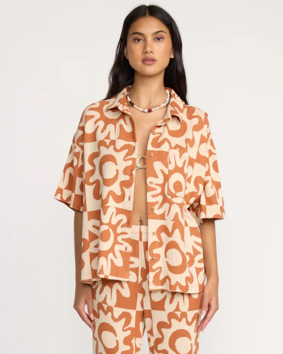 Lost Waves Short Sleeve T-Shirt - Sunburnt