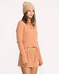Paxton Long Sleeve Top - Sunburnt