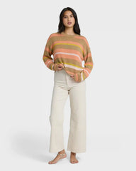 Make It Waves Sweater - Stone