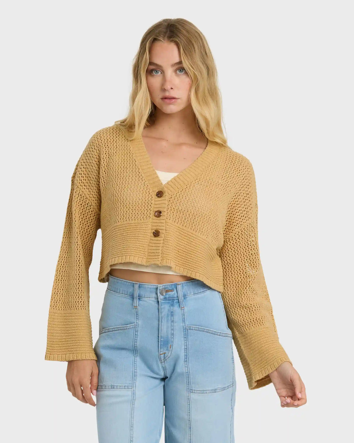 Tavi Cardigan - Sand