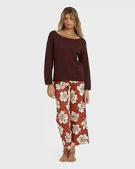 Ellipse Sweater - Teak