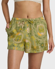 Wanderer Print Shorts - Cedar