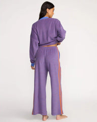 Date Palm Terry Pants - Iris