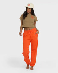 Schuyler Jogger - Twisted Orange
