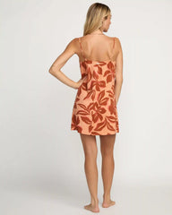 90s Babe Mini Dress - Apricot