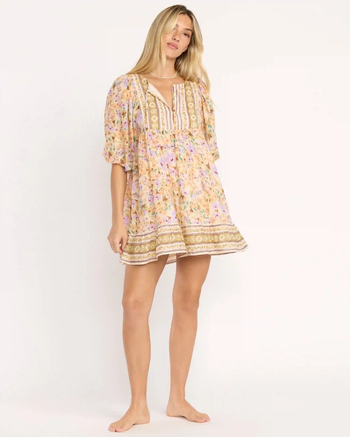 Ambers Mini Dress - Whitecap