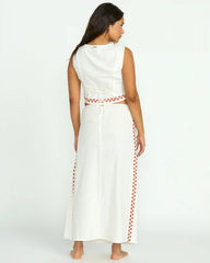 Secret Cove Skirt - Salt Crystal
