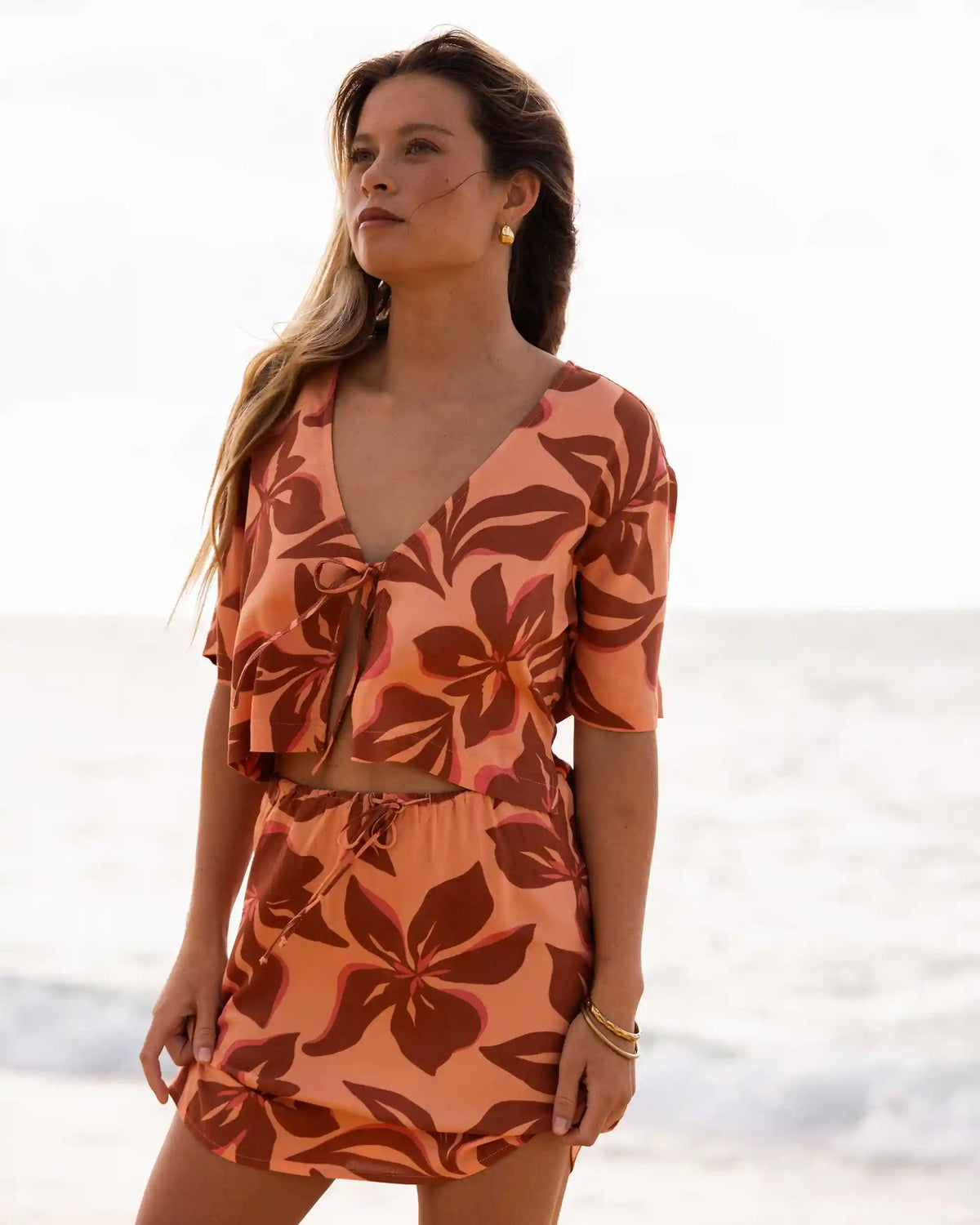 Sunflower Skirt - Apricot