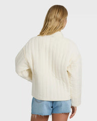Folk Story 2 Quilted Jacket - White Cap
