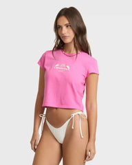 Getting There Soon Short Sleeve T-Shirt - Guava