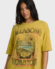 Between Night And Dawn Short Sleeve T-Shirt - Dark Citron