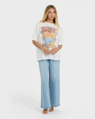 Sun Meets Sea Short Sleeve T-Shirt - Salt Crystal
