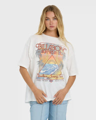 Sun Meets Sea Short Sleeve T-Shirt - Salt Crystal