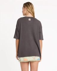 Lottie Hall Short Sleeve T-Shirt - Off Black