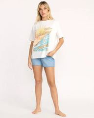 Where Suns Collide T-Shirt - Salt Crystal