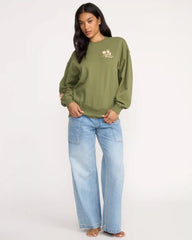 Sun Wave Livin Kendal Crewneck Sweatshirt - Luv Army
