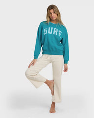 Mono Aloha Kendal Crewneck Sweatshirt - Atlantis