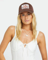 Across Waves Trucker Hat - Choc Chip