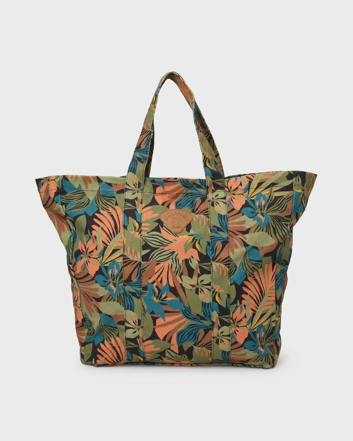 Poppins Playa Zip Top Tote - Black Multi