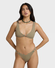 Summer Hi Yd Twist Tank Swim Tank Bikini Top - Bay Blue