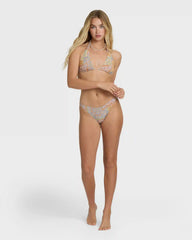 Take It Back Tropic Medium Bikini Bottom - Twilight Blue