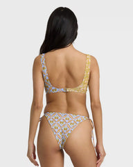 Soul Stoke Reversible Tie-side Hike Medium Bikini Bottom - Twilight Blue