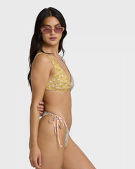 Soul Stoke Reversible Tie-side Hike Medium Bikini Bottom - Twilight Blue