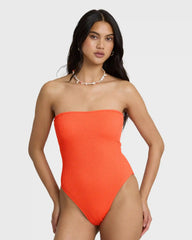 Summer Hi Tully One-piece Swimsuit - Hot Coral